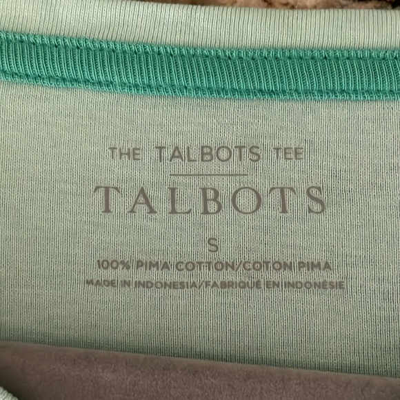 NWOT- Talbots vneck tee - Picture 2 of 2